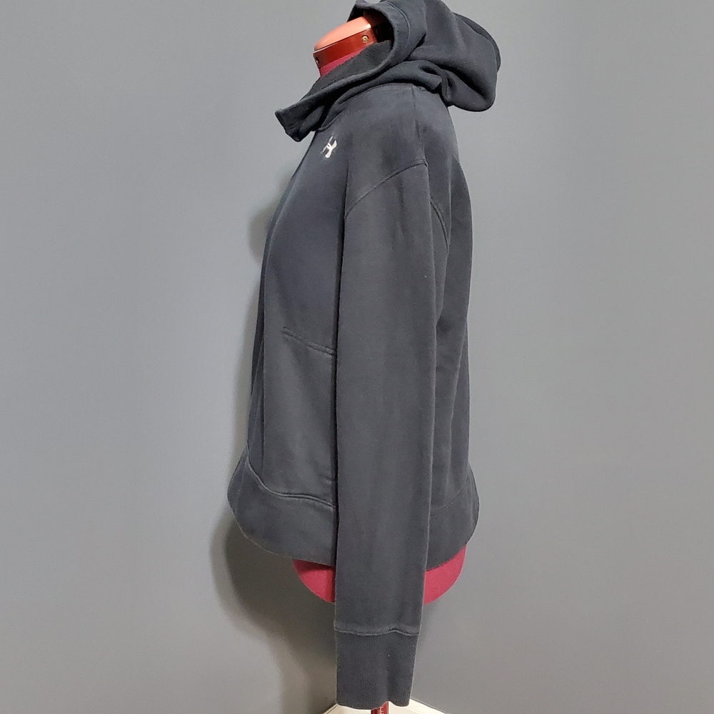 Under Armour Black Cowl Hoodie Women's Size S Loose - Picture 2 of 6